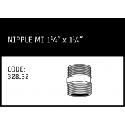 Marley Philmac Nipple MI 1¼" x 1¼" - 328.32